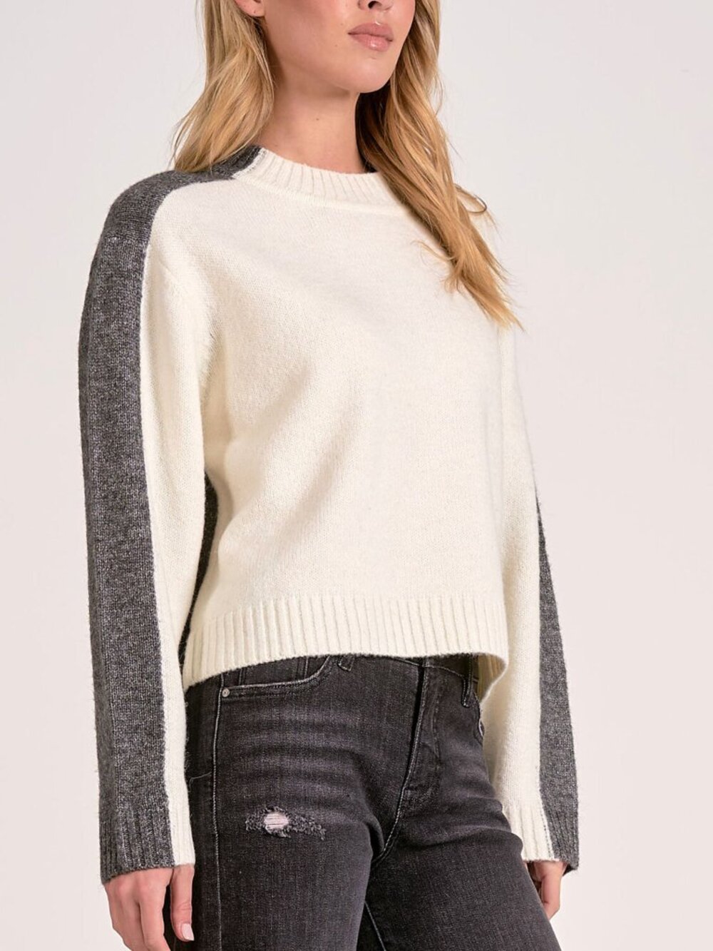 Elan Color Block Sweater